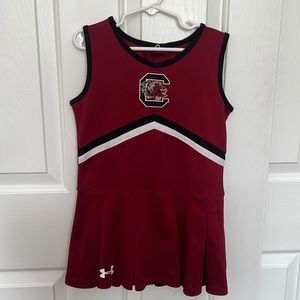 Girls USC Gamecock cheerleader dress size 6